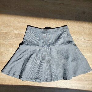 Banana Republic Heather Grey Skater Mini Skirt